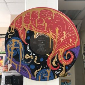 Vinyl Painting - Jefferson Starship, Red Octopus